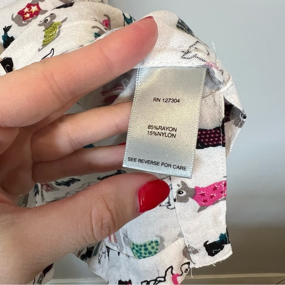 John Mark Novelty Scottie Dog Tank Top White 0X - Picture 6 of 10